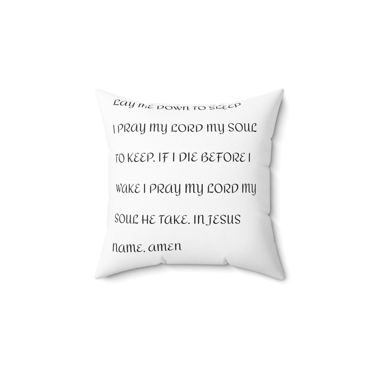 Spun Polyester Square Pillow