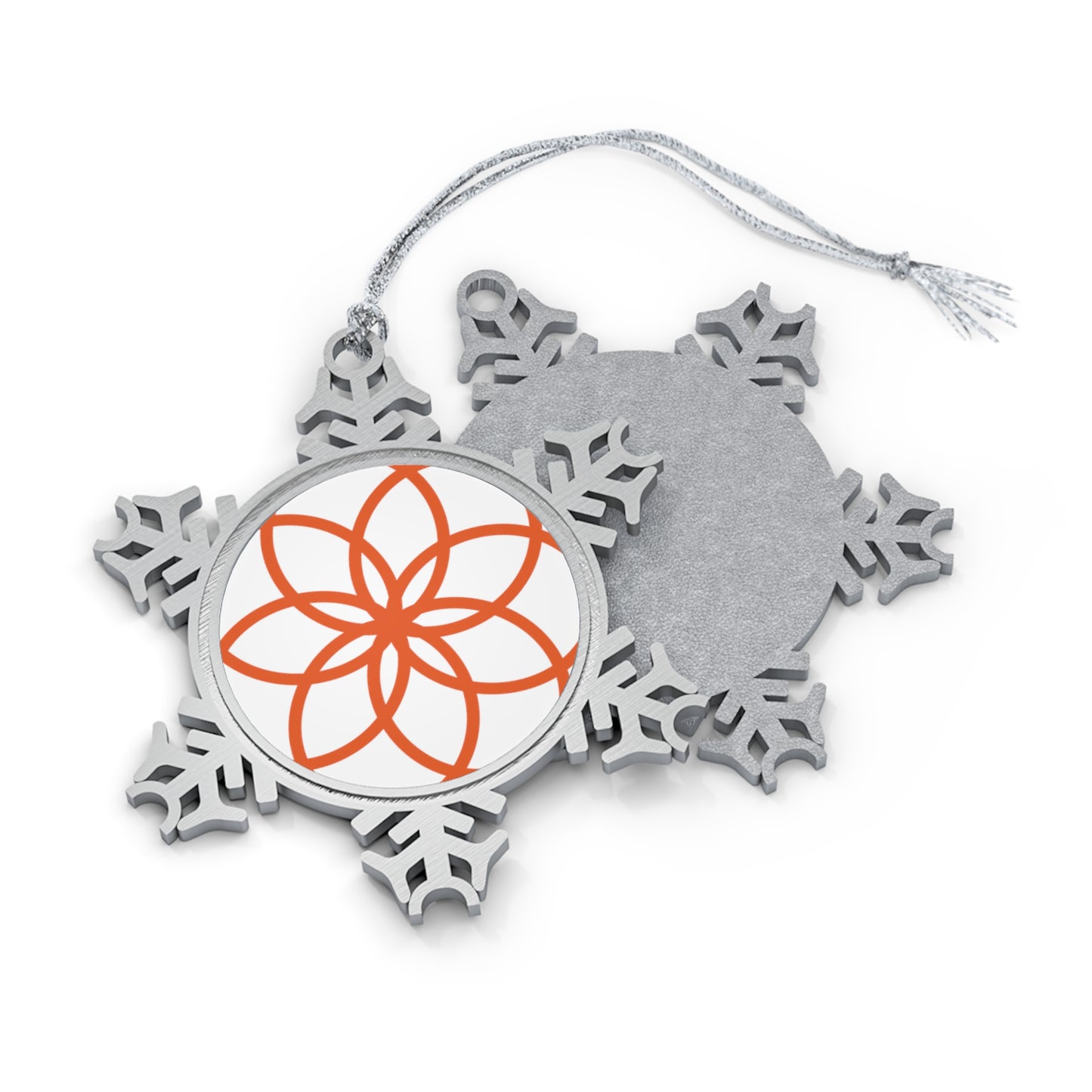 Pewter Snowflake Ornament