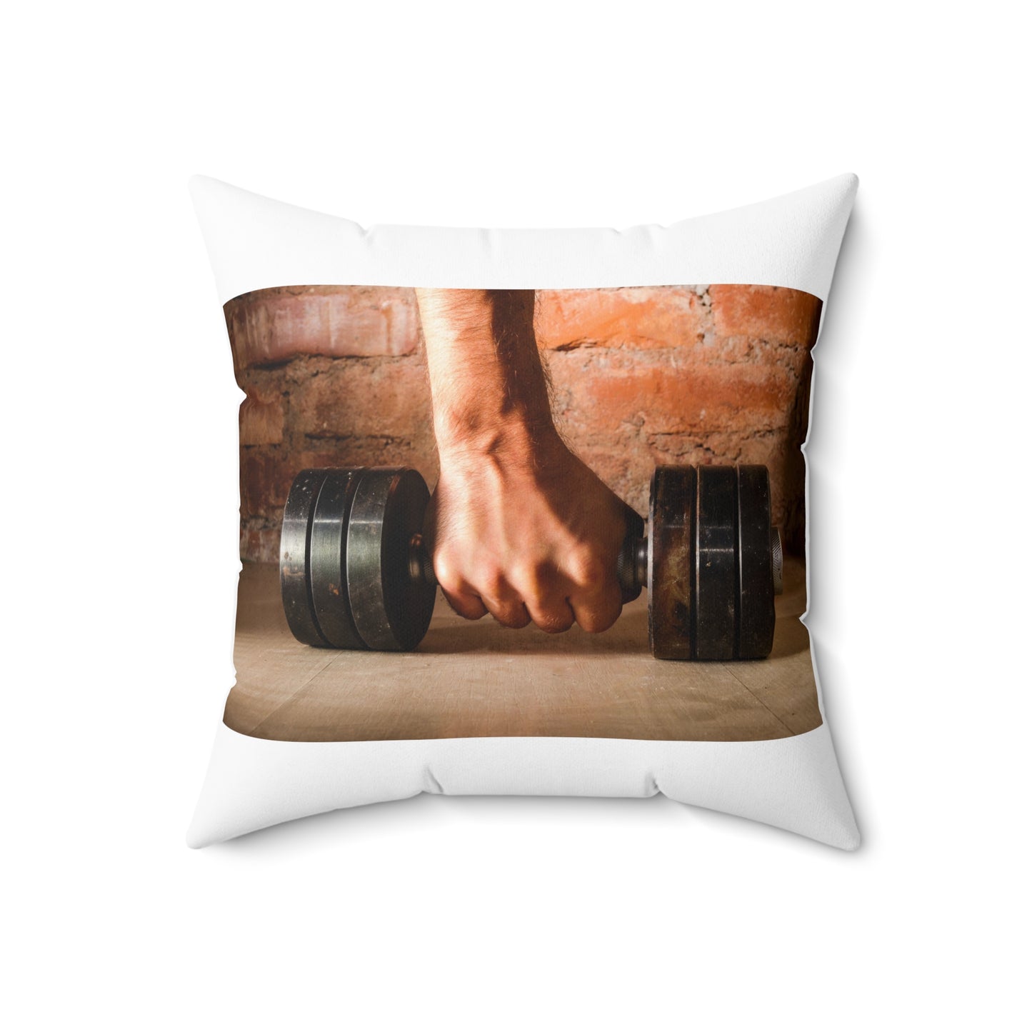 Spun Polyester Square Pillow